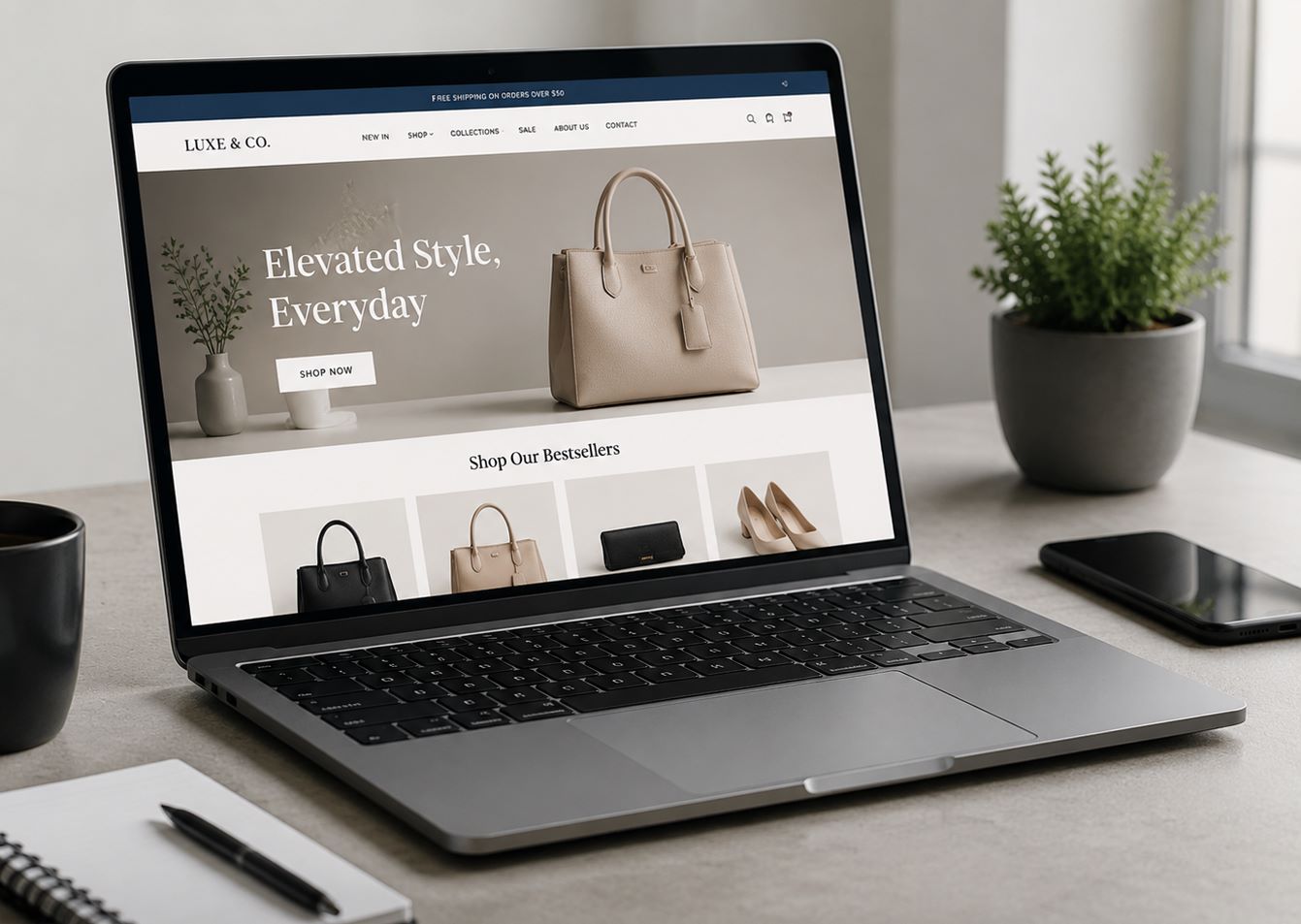 Shopify store build
